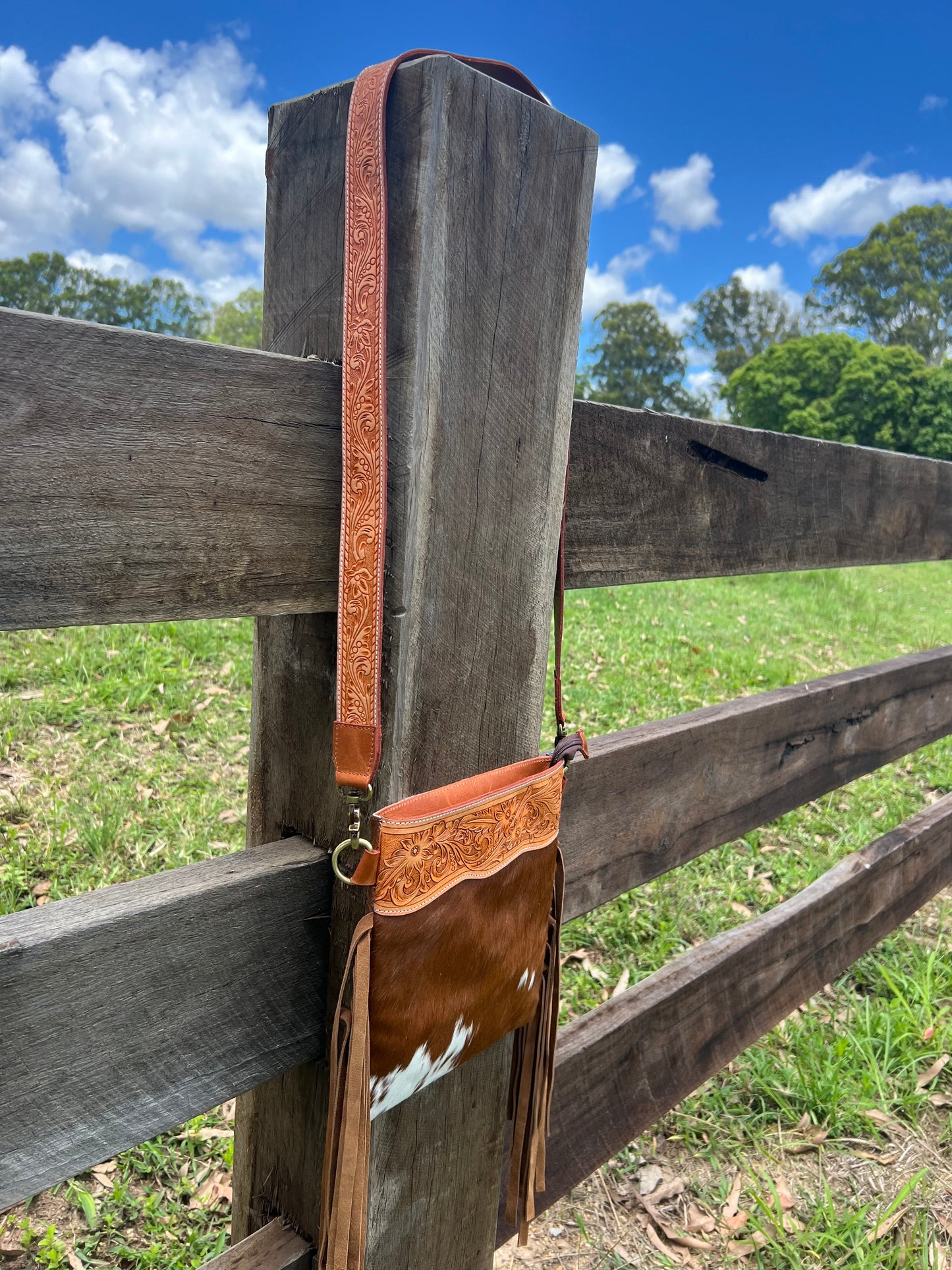 Rugged Hide Cowhide bag