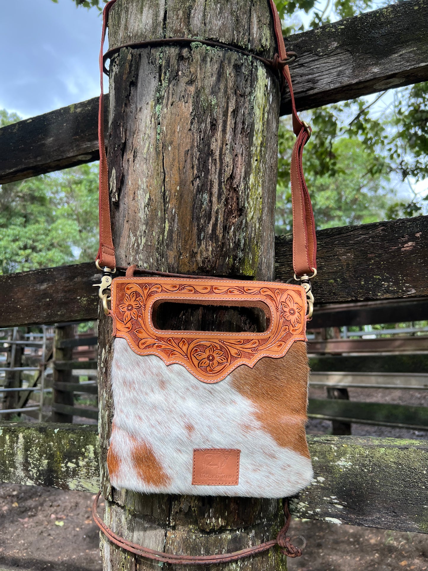Hillary Cowhide Bag