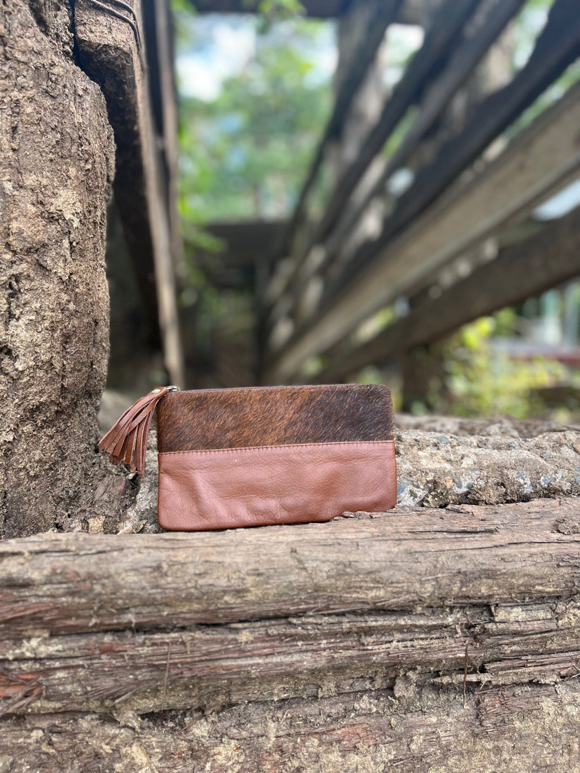 Cowhide Purse