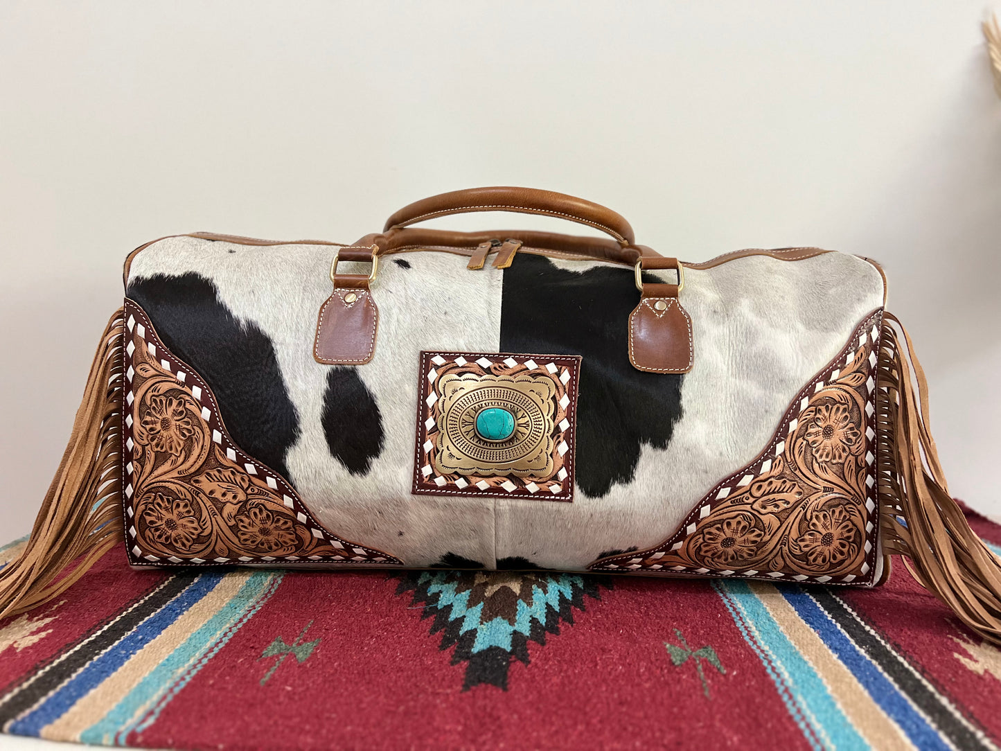 Dakota Cowhide Duffel Bag 001