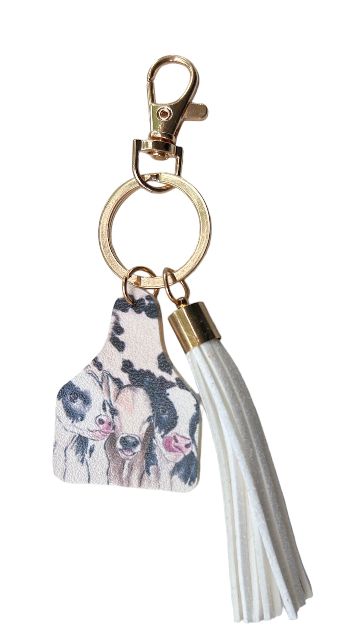 Cow keyring